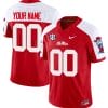 Custom Ole Miss Rebels Jersey Name and Number Football Vapor Limited All Stitched Red Alternate
