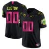 Custom Oregon Ducks Jersey Duck Logo Name and Number Football Cancer