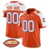 Custom Clemson Tigers Jersey Name and Number Vapor Limited ACC Patch College Football Stitched Alternate
