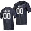 Custom Navy Midshipmen Jersey Name and Number Silent Service Replica College Football Navy
