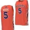 Chris Moore Jersey #5 Auburn Tigers College Basketball Replica Orange 5 Chris Moore Jersey #5 Auburn Tigers College Basketball Replica Orange