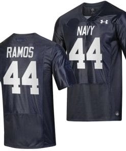 Colin Ramos Jersey #44 Navy Midshipmen Silent Service Replica College Football Navy