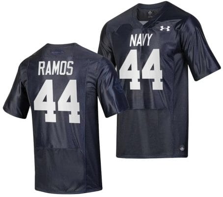 Colin Ramos Jersey #44 Navy Midshipmen Silent Service Replica College Football Navy