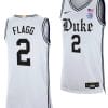 Cooper Flagg Jersey #2 Duke Blue Devils College Basketball White The Brotherhood
