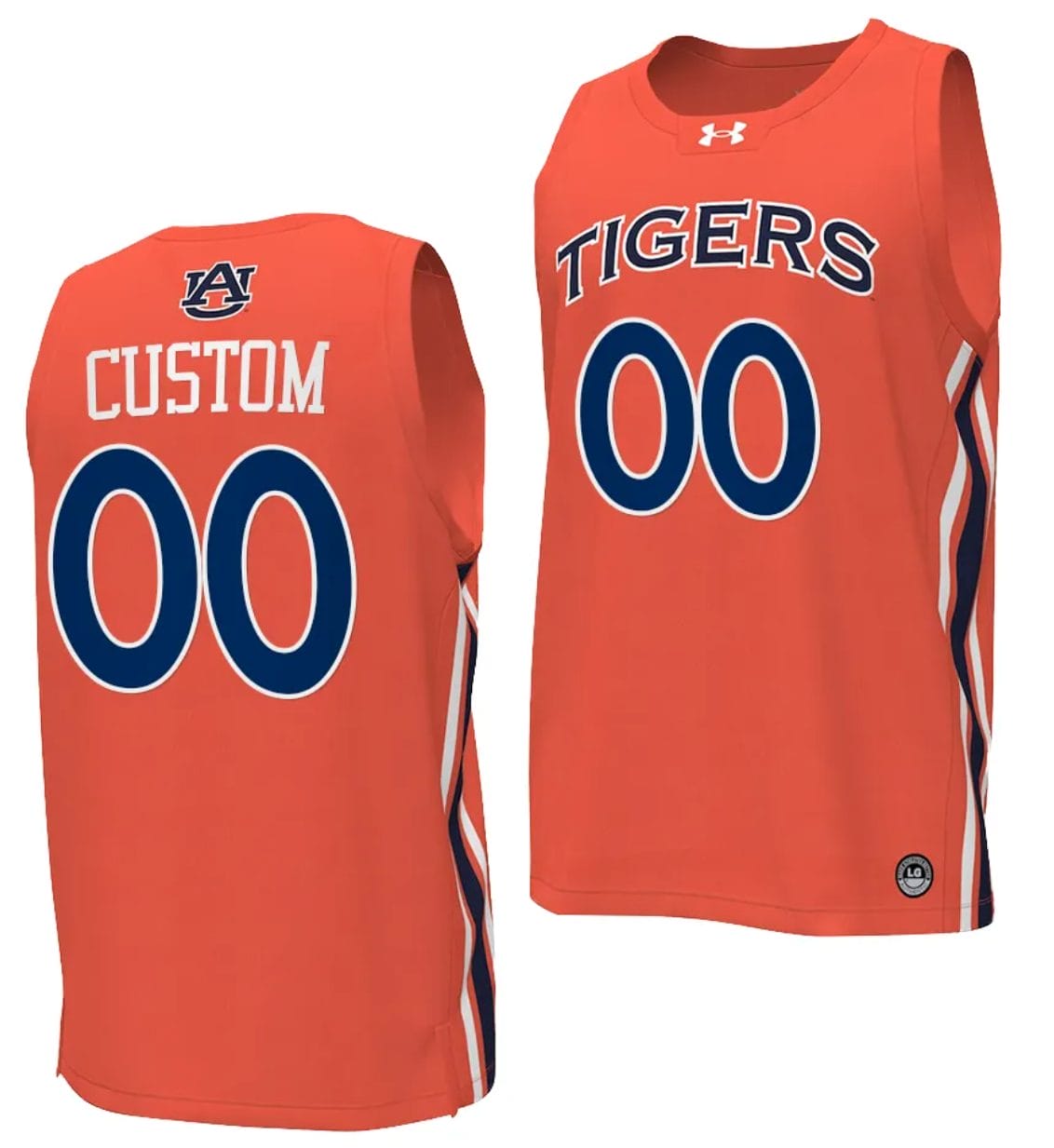 Custom Auburn Tigers Jersey Name and Number College Basketball Replica Orange 1 Custom Auburn Tigers Jersey Name and Number College Basketball Replica Orange