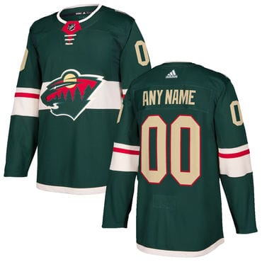 Custom Minnesota Wild Jersey Name And Number 2017-2018 Green Hockey NHL 8 Custom Minnesota Wild Jersey Name And Number 2017-2018 Green Hockey NHL