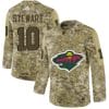 Custom Minnesota Wild Jersey Name And Number Camo