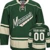 Custom Minnesota Wild Jersey Name And Number Green