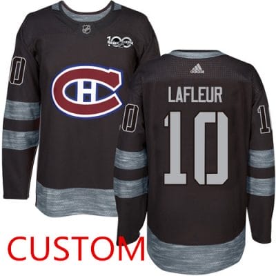 Custom Montreal Canadiens Jersey Name And Number 1917-2017 100th Anniversary NHL 8 Custom Montreal Canadiens Jersey Name And Number 1917-2017 100th Anniversary NHL
