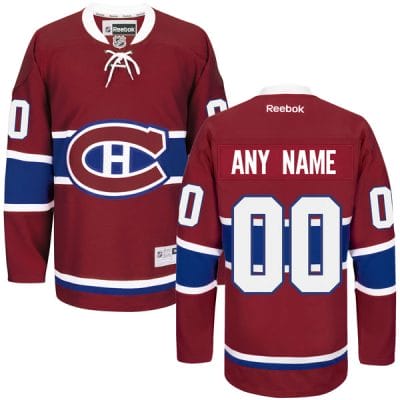 Custom Montreal Canadiens Jersey Name And Number 2016 Red Reebok Home NHL Hockey 8 Custom Montreal Canadiens Jersey Name And Number 2016 Red Reebok Home NHL Hockey