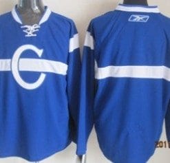 Custom Montreal Canadiens Jersey Name And Number Blue