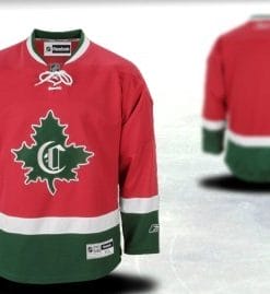 Custom Montreal Canadiens Jersey Name And Number Red CD