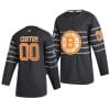 Custom NHL All-Star Jersey Name And Number 2020 Gray Game Boston Bruins