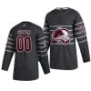 Custom NHL All-Star Jersey Name And Number 2020 Gray Game Colorado Avalanche 4 Custom NHL All-Star Jersey Name And Number 2020 Gray Game Colorado Avalanche