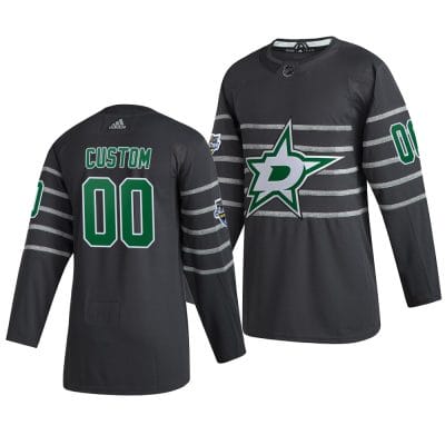 Custom NHL All-Star Jersey Name And Number 2020 Gray Game Dallas Stars 8 Custom NHL All-Star Jersey Name And Number 2020 Gray Game Dallas Stars