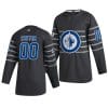 Custom NHL All-Star Jersey Name And Number 2020 Gray Game Winnipeg Jets