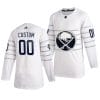 Custom NHL All-Star Jersey Name And Number 2020 White Game Buffalo Sabres