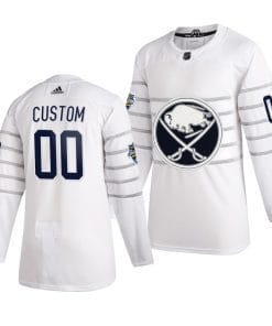 Custom NHL All-Star Jersey Name And Number 2020 White Game Buffalo Sabres