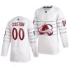 Custom NHL All-Star Jersey Name And Number 2020 White Game Colorado Avalanche 4 Custom NHL All-Star Jersey Name And Number 2020 White Game Colorado Avalanche