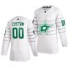 Custom NHL All-Star Jersey Name And Number 2020 White Game Dallas Stars