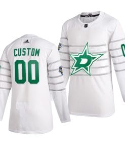 Custom NHL All-Star Jersey Name And Number 2020 White Game Dallas Stars