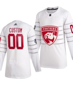 Custom NHL All-Star Jersey Name And Number 2020 White Game Florida Panthers