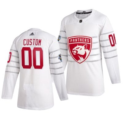 Custom NHL All-Star Jersey Name And Number 2020 White Game Florida Panthers