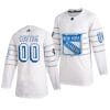 Custom NHL All-Star Jersey Name And Number 2020 White Game New York Rangers