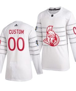 Custom NHL All-Star Jersey Name And Number 2020 White Game Ottawa Senators