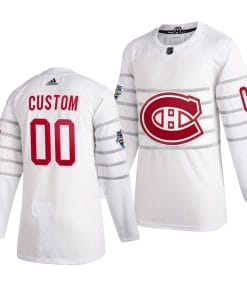 Custom NHL All-Star Jersey Name And Number 2020 White Game Vancouver Canucks