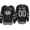 Custom Nashville Predators Jersey Name And Number 1917-2017 Black 100th Anniversary NHL 5 Custom Nashville Predators Jersey Name And Number 1917-2017 Black 100th Anniversary NHL