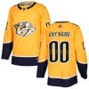 Custom Nashville Predators Jersey Name And Number 2017-2018 Yellow Hockey NHL 5 Custom Nashville Predators Jersey Name And Number 2017-2018 Yellow Hockey NHL