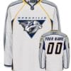 Custom Nashville Predators Jersey Name And Number White 5 Custom Nashville Predators Jersey Name And Number White