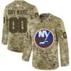 Custom New York Islanders Jersey Name And Number Camo