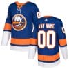 Custom New York Islanders Jersey Name And Number Light Blue Home Hockey NHL