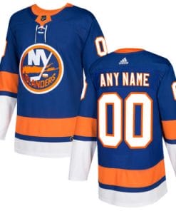 Custom New York Islanders Jersey Name And Number Light Blue Home Hockey NHL