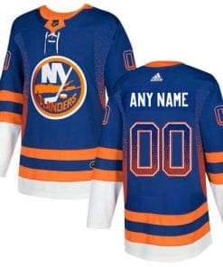Custom New York Islanders Jersey Name And Number Royal Drift Fashion