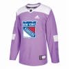 Custom New York Rangers Jersey Name And Number Purple Pink Hockey Fights Cancer Practice 4 Custom New York Rangers Jersey Name And Number Purple Pink Hockey Fights Cancer Practice