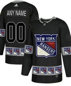 Custom New York Rangers Jersey Name And Number Team Logos Fashion