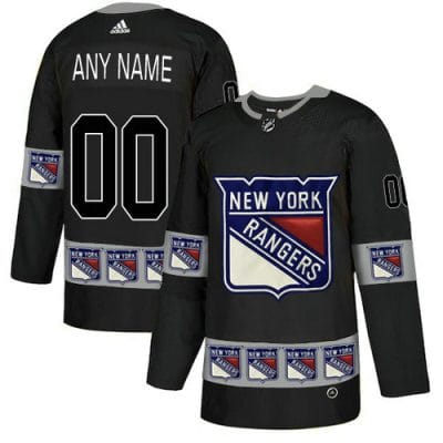 Custom New York Rangers Jersey Name And Number Team Logos Fashion