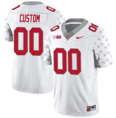 Shop Custom Ohio State Buckeyes Jerseys - Limited Time Offer! Create Your Unique Fan Jersey Now. Click to Order! Name and Number Football Stitched Style 2 White Special