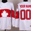 Custom Olympics Canada Jersey Name And Number 2014 White 4 Custom Olympics Canada Jersey Name And Number 2014 White