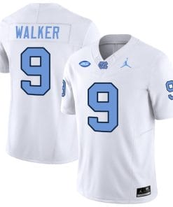 Devontez Walker Jersey #9 North Carolina Tar Heels Vapor Limited College Football White
