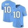 Drake Maye Jersey #10 North Carolina Tar Heels Vapor Limited College Football Blue