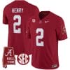 Derrick Henry Jersey #2 Alabama Crimson Tide Vapor Limited Football Alabama Map Crimson 4 Derrick Henry Jersey #2 Alabama Crimson Tide Vapor Limited Football Alabama Map Crimson