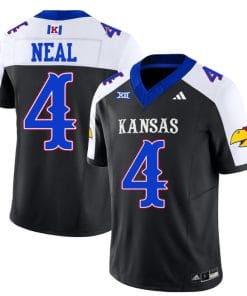 Devin Neal Jersey #4 Kansas Jayhawks Blackhawk Vapor Limited Football Alternate