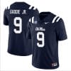DeShawn Gaddie Jr Jersey #9 Ole Miss Rebels Football All Stitched Navy 7 DeShawn Gaddie Jr Jersey #9 Ole Miss Rebels Football All Stitched Navy