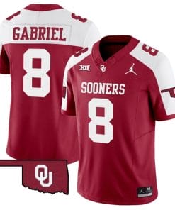 Dillon Gabriel Jersey #8 Oklahoma Sooners Vapor Limited College Football Stitched Alternate