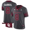 Dillon Gabriel Jersey #8 Oklahoma Sooners Vapor Limited College Football Stitched Anthracite