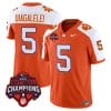 DJ Uiagalelei Jersey #5 Clemson Tigers Vapor Limited Champions Patch College Football Stitched Alternate